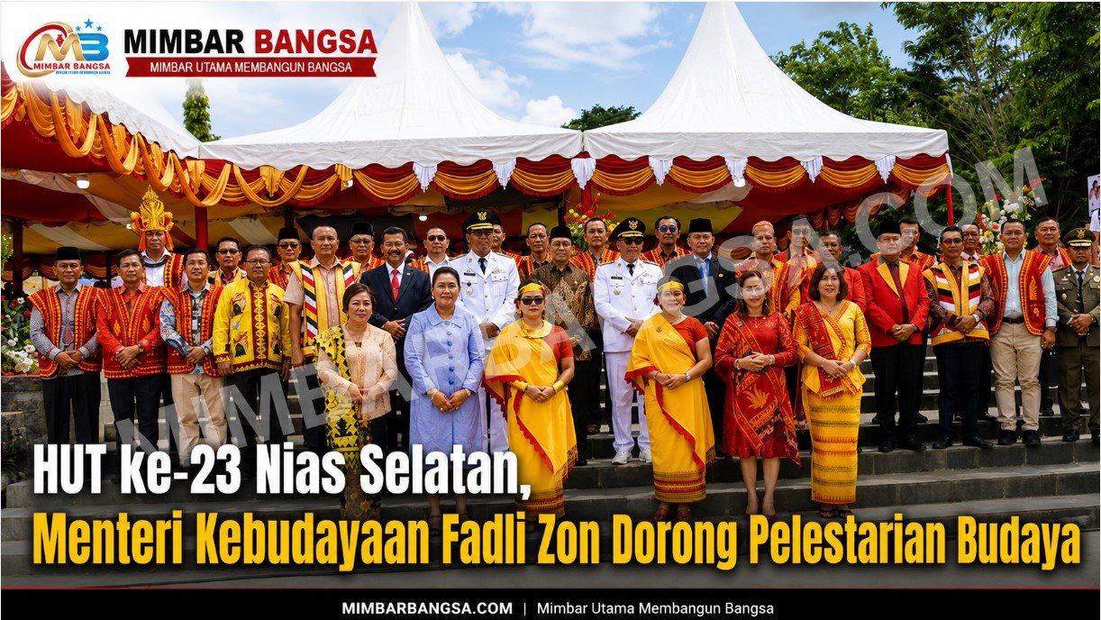HUT-ke-23-Nias-Selatan-Menteri-Kebudayaan-Fadli-Zon-Dorong-Pelestarian-Budaya