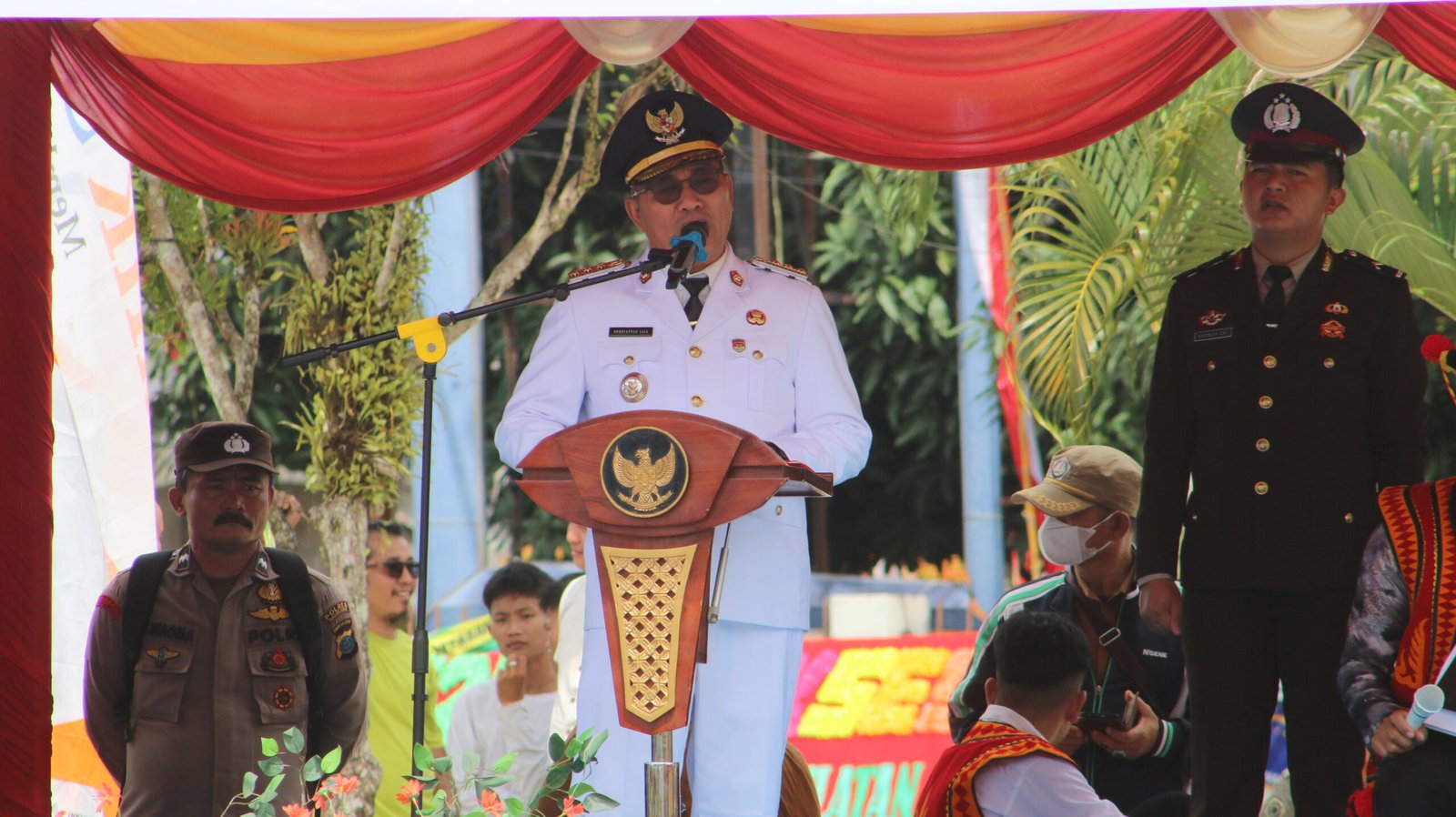 Hari-Jadi-ke-23-Bupati-Sokhiatulo-Laia-Ajak-Warga-Bersatu-Bangun-Nias-Selatan