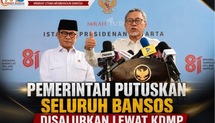 Pemerintah-memutuskan-seluruh-bansos-disalurkan-melalui-Kopdes-Merah-Putih-mulai-September-2026