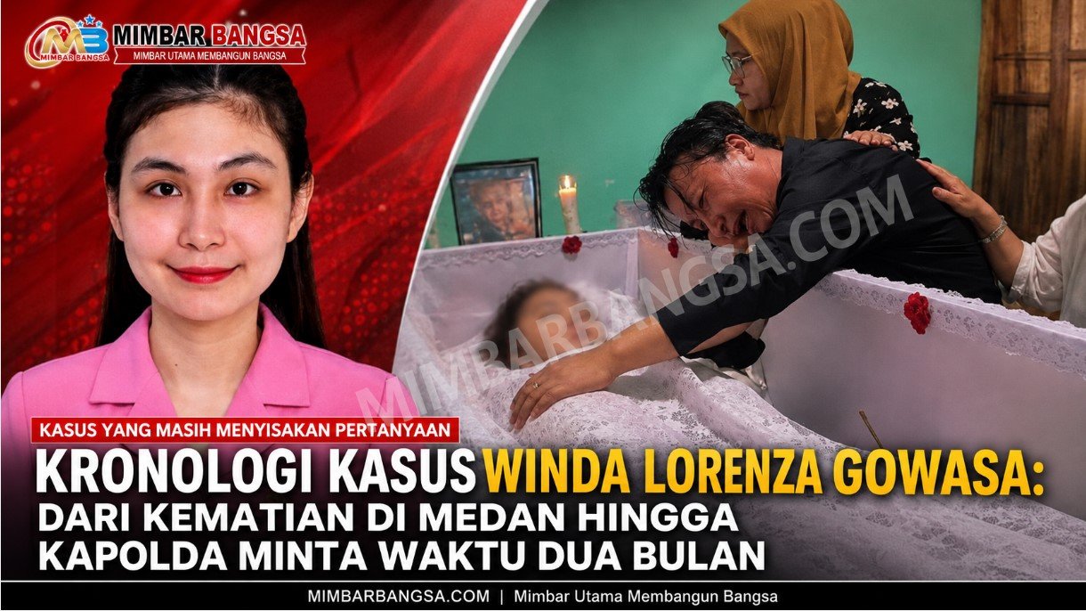 Kronologi-kematian-Winda-Lorenza-Gowasa Kasus Winda Lorenza Gowasa: Dari Kematian di Medan hingga Kapolda Minta Waktu Dua Bulan