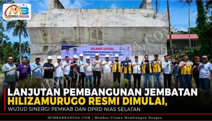pembangunan-jembatan-hilizamurugo-nias-selatan Jembatan