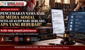 Analisiis Hukum Pencemaran Nama Baik Ilustrasi pencemaran nama baik di media sosial setelah KUHP Nasional berlaku 2 Januari 2026
