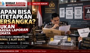 Ilustrasi proses penetapan tersangka berdasarkan minimal dua alat bukti dalam KUHAP 2025 Ilustrasi proses penetapan tersangka berdasarkan minimal dua alat bukti dalam KUHAP 2025