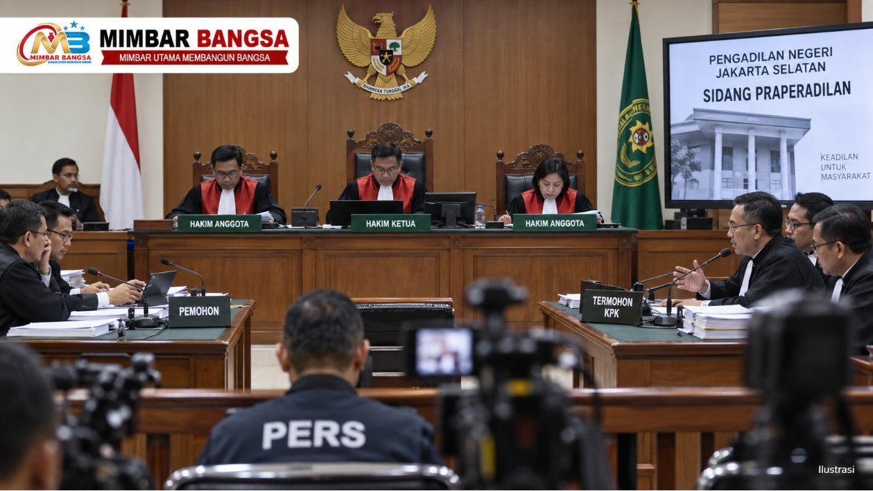 Ilustrasi sidang praperadilan Silmy Karim melawan KPK di Pengadilan Negeri Jakarta Selatan Ilustrasi sidang praperadilan Silmy Karim melawan KPK di Pengadilan Negeri Jakarta Selatan