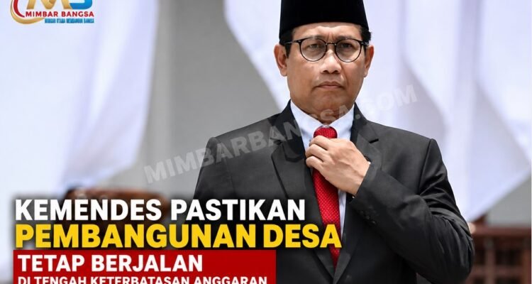 Kemendes memastikan pelayanan desa tetap berjalan meski anggaran terbatas