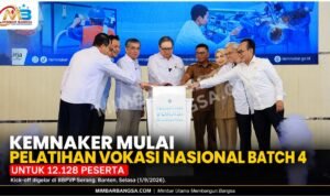 Pelatihan Vokasi Nasional Batch 4 Kemnaker di BBPVP Serang