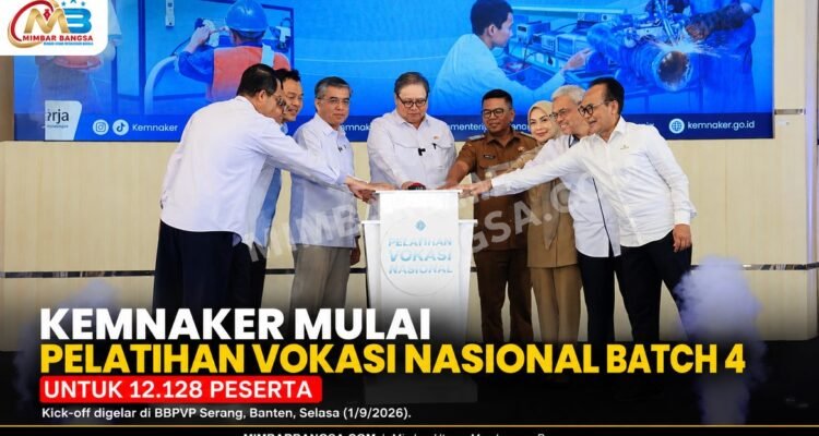Pelatihan Vokasi Nasional Batch 4 Kemnaker di BBPVP Serang