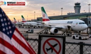 Pesawat maskapai Iran di tengah tekanan sanksi Amerika Serikat terhadap sektor penerbangan Iran