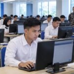 Peserta mengikuti SKD Sekolah Kedinasan 2026 menggunakan sistem CAT BKN Peserta mengikuti SKD Sekolah Kedinasan 2026 menggunakan sistem CAT BKN