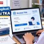Siswa mengikuti simulasi TKA 2026 melalui Ayo Coba TKA