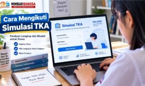 Siswa mengikuti simulasi TKA 2026 melalui Ayo Coba TKA
