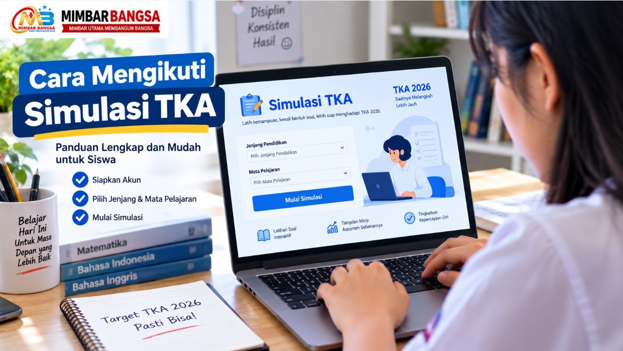 Siswa mengikuti simulasi TKA 2026 melalui Ayo Coba TKA Siswa mengikuti simulasi TKA 2026 melalui Ayo Coba TKA