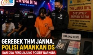 THM Janna Patumbak Digerebek, Polisi Sita 5 Pil Ekstasi