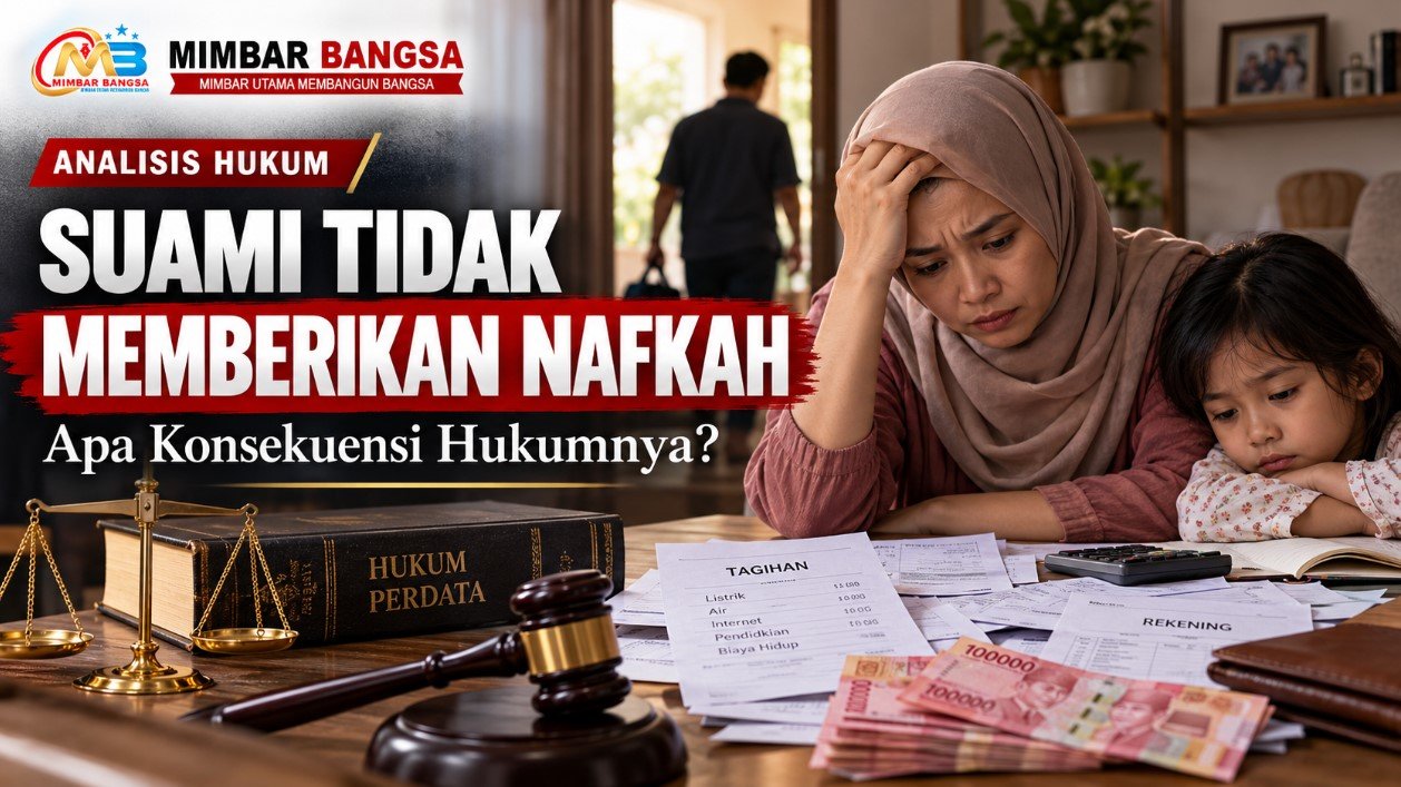 Suami Tidak Memberikan Nafkah kepada Istri dan Anak, Apa Konsekuensi Hukumnya? 1 Ilustrasi kebutuhan nafkah keluarga dan persoalan kewajiban suami terhadap istri serta anak