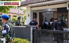 Ilustrasi pemeriksaan kasus dugaan judi online di rumah dinas TNI kawasan KPAD Cijantung, Jakarta Timur.