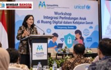 Ilustrasi penggunaan internet oleh anak dan pentingnya perlindungan di ruang digital