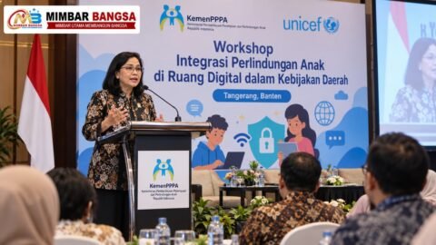 Ilustrasi penggunaan internet oleh anak dan pentingnya perlindungan di ruang digital