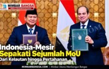 Indonesia-Mesir Sepakati 4 MoU, Bahas Pertahanan
