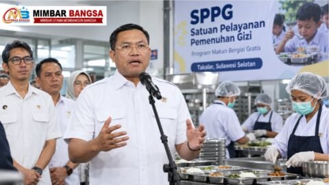 Kepala BGN Sudaryono dalam kegiatan aktivasi SPPG dan penguatan pengawasan keamanan pangan Program Makan Bergizi Gratis di Takalar