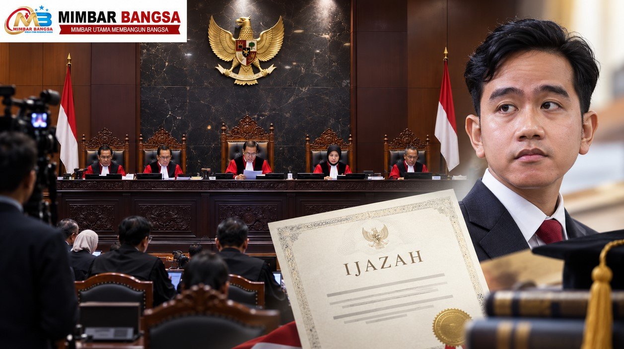 MK Putus Gugatan Syarat Pendidikan Gibran Malam Ini, Sidang Pukul 20.00 WIB 36 Mahkamah Konstitusi dijadwalkan membacakan putusan Perkara Nomor 01/PHPU.PRES-XXIV/2026 mengenai syarat pendidikan Gibran Rakabuming Raka.