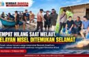 Nelayan Hilang ditemukan