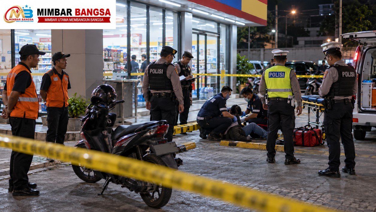 Polisi menyelidiki pria tewas usai berkelahi di minimarket Kembangan Jakarta Barat