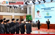 Sokhisibai Hia dilantik sebagai Kepala Cabang Dinas Pendidikan Wilayah XIV Sumatera Utara di Medan
