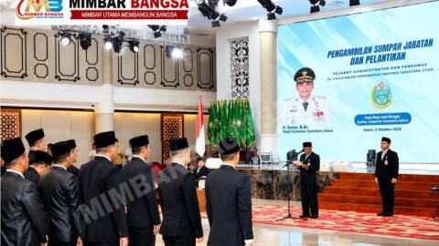 Sokhisibai Hia dilantik sebagai Kepala Cabang Dinas Pendidikan Wilayah XIV Sumatera Utara di Medan