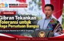 Wapres Gibran Rakabuming Raka membuka Kongres Nasional ke-V Asosiasi Pendeta Indonesia di Tangerang, Banten.